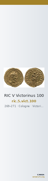 RIC V Victorinus 100 — CANOA