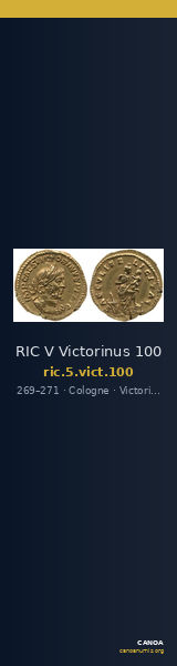 RIC V Victorinus 100 — CANOA