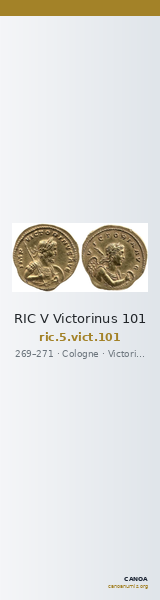 RIC V Victorinus 101 — CANOA