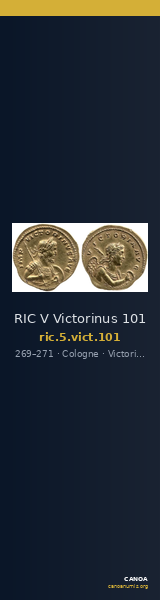 RIC V Victorinus 101 — CANOA