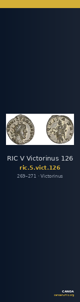 RIC V Victorinus 126 — CANOA