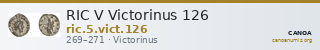 RIC V Victorinus 126 — CANOA