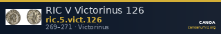 RIC V Victorinus 126 — CANOA