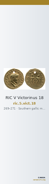 RIC V Victorinus 18 — CANOA