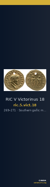 RIC V Victorinus 18 — CANOA