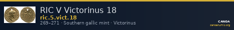 RIC V Victorinus 18 — CANOA
