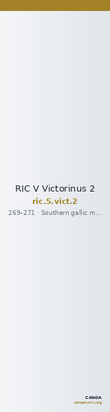 RIC V Victorinus 2 — CANOA