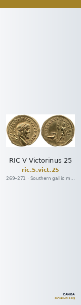 RIC V Victorinus 25 — CANOA