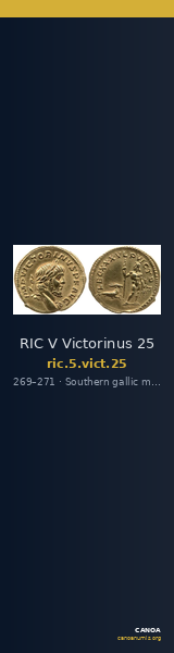 RIC V Victorinus 25 — CANOA