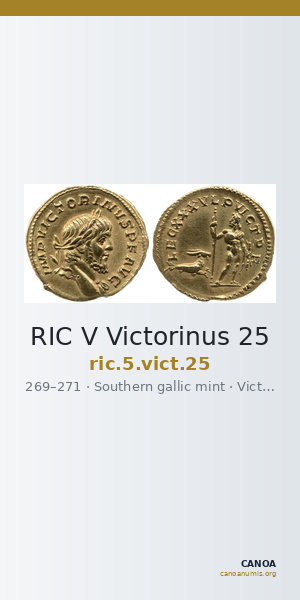 RIC V Victorinus 25 — CANOA
