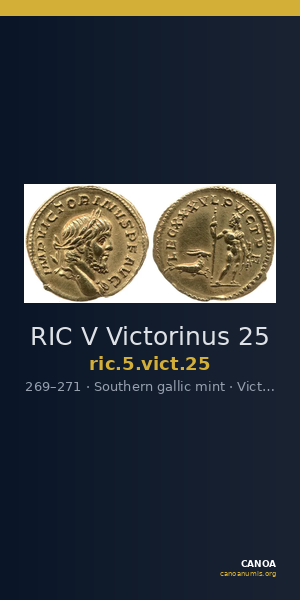 RIC V Victorinus 25 — CANOA