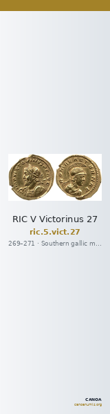 RIC V Victorinus 27 — CANOA