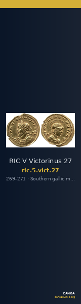 RIC V Victorinus 27 — CANOA