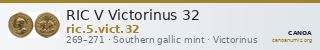 RIC V Victorinus 32 — CANOA