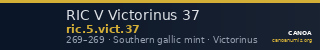 RIC V Victorinus 37 — CANOA