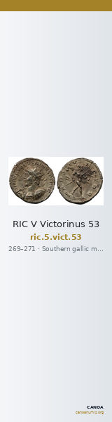 RIC V Victorinus 53 — CANOA