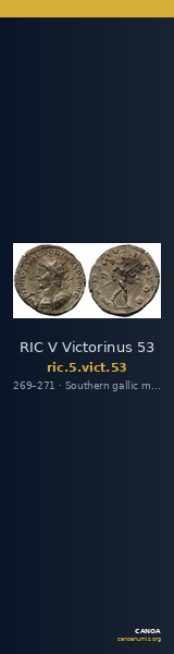 RIC V Victorinus 53 — CANOA