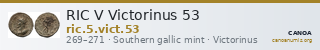 RIC V Victorinus 53 — CANOA
