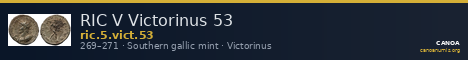 RIC V Victorinus 53 — CANOA