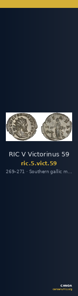 RIC V Victorinus 59 — CANOA