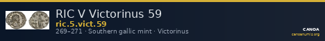 RIC V Victorinus 59 — CANOA