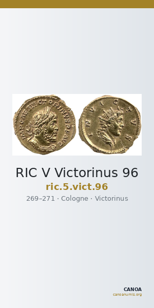 RIC V Victorinus 96 — CANOA