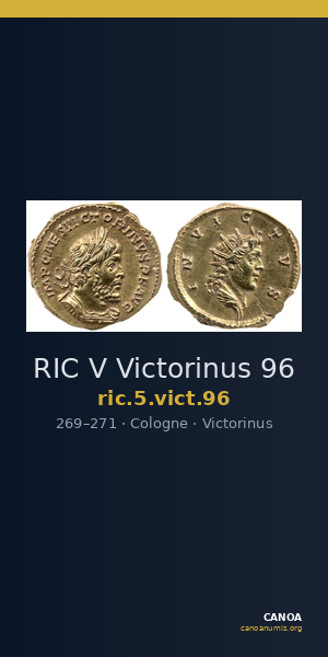 RIC V Victorinus 96 — CANOA