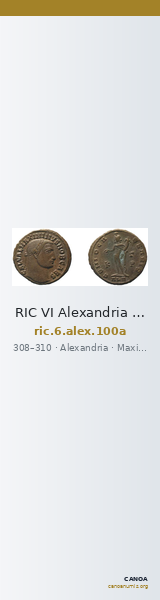RIC VI Alexandria 100a — CANOA