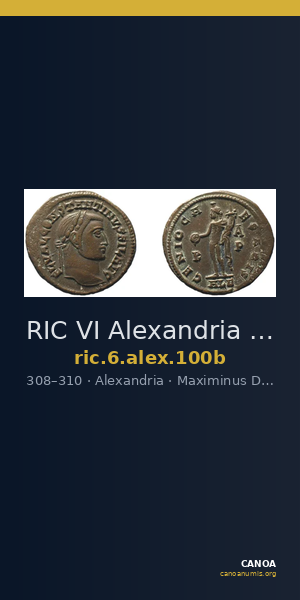 RIC VI Alexandria 100b — CANOA