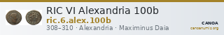 RIC VI Alexandria 100b — CANOA