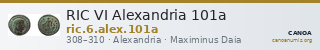 RIC VI Alexandria 101a — CANOA