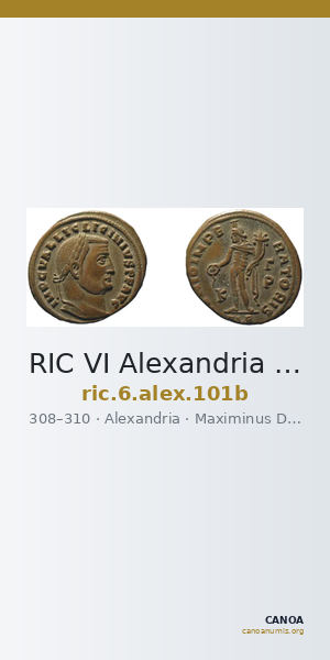 RIC VI Alexandria 101b — CANOA