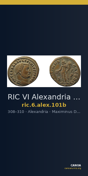 RIC VI Alexandria 101b — CANOA