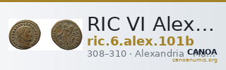 RIC VI Alexandria 101b — CANOA
