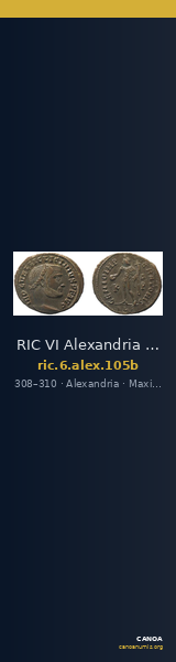 RIC VI Alexandria 105b — CANOA