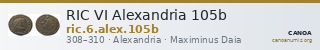 RIC VI Alexandria 105b — CANOA