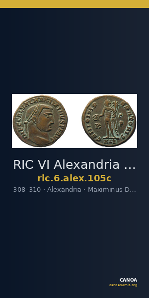 RIC VI Alexandria 105c — CANOA