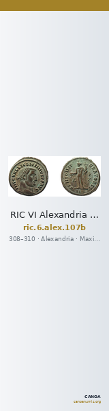 RIC VI Alexandria 107b — CANOA