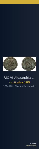 RIC VI Alexandria 109 — CANOA