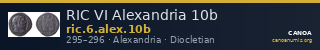 RIC VI Alexandria 10b — CANOA