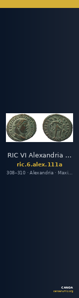 RIC VI Alexandria 111a — CANOA