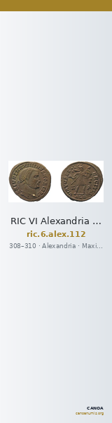 RIC VI Alexandria 112 — CANOA