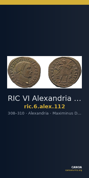 RIC VI Alexandria 112 — CANOA