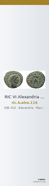RIC VI Alexandria 116 — CANOA