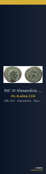 RIC VI Alexandria 116 — CANOA