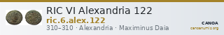 RIC VI Alexandria 122 — CANOA