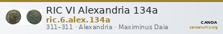 RIC VI Alexandria 134a — CANOA