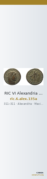 RIC VI Alexandria 135a — CANOA
