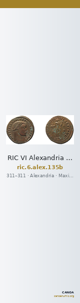 RIC VI Alexandria 135b — CANOA