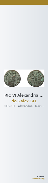 RIC VI Alexandria 141 — CANOA